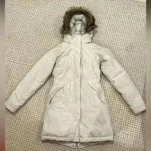 Women’s The North Face Arctic Parka Ivory Coat
